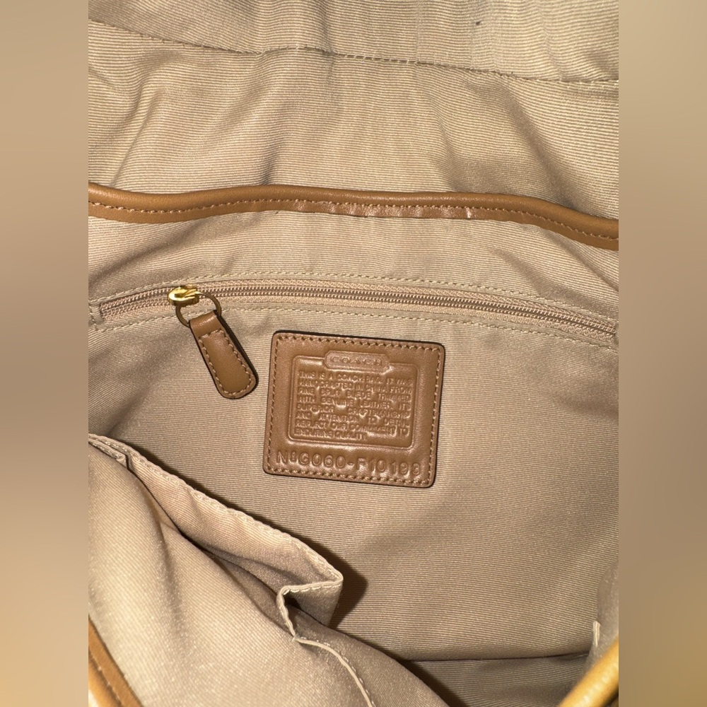 Coach Suede Soho Flap Shoulder Bag - Picture 9 of 16
